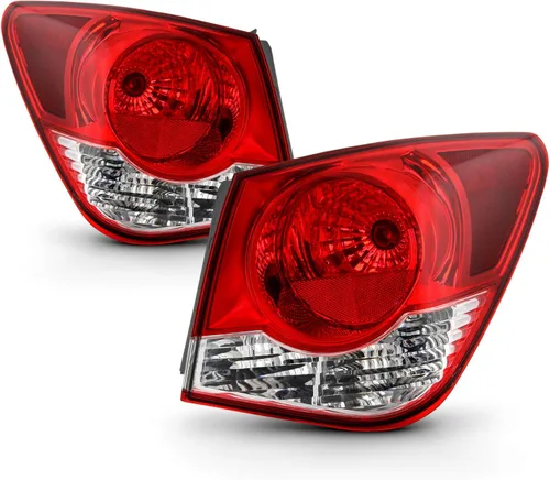 Miniatura 6 de AKKON - Compatible con Chevy Cruze Limited 2011 2012 2013 2014 2015 Chevy Cruze 2016 Cruze Limited Chrome Red Exterior Luz de Freno Lado Derecho