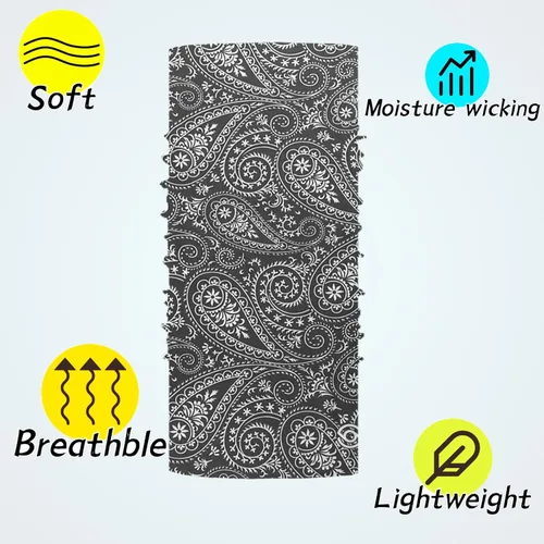 Miniatura 3 de Polaina para el cuello, máscara facial, bufanda bandana para hombres y mujeres, sol, polaina de tubo a prueba de polvo para ciclismo, motocicleta