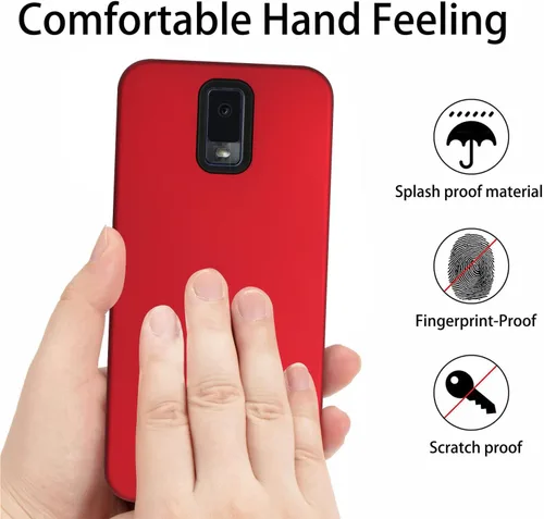 Miniatura 4 de Ailiber BLU View 3 - Funda para teléfono con protector de pantalla de vidrio templado, soporte magnético para automóvil con placa de metal