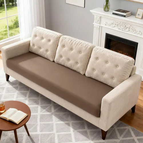 Miniatura 68 de TAOCOCO Fundas de Cojines de Sofá Elásticas Fundas de Asiento de Silla para Sillón, Fundas de Asiento de Sofá de 1 Pieza Protector de Muebles Suave