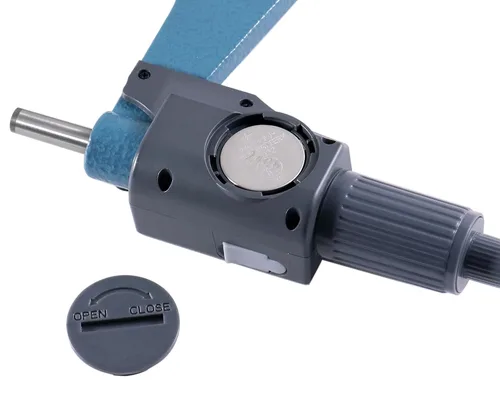 Miniatura 8 de Accusize Industrial Tools 0-1''/0.000-0.984 in por 0.00005''/0.000 in 2 clave electrónica digital exterior micrómetro, métrico/imperial, Md71-0001