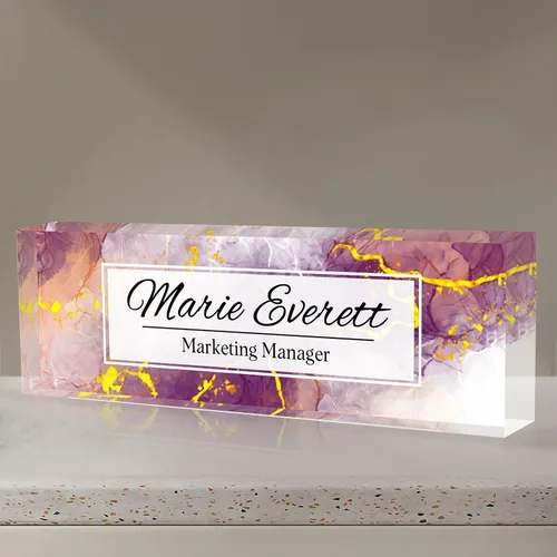 Miniatura 14 de Placa de nombre personalizada para escritorio de oficina, placa de nombre personalizada para escritorios, decoración de escritorio de oficina