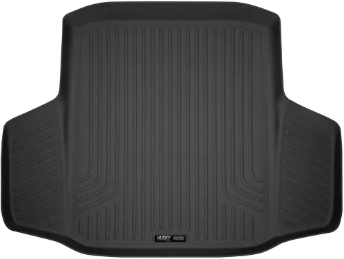 Miniatura 13 de Husky Liners Weatherbeater Alfombrillas para piso Compatibles con Honda Accord 4 puertas 2008-2012 Delanteras y segunda fila, 3 piezas, negro
