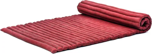 Miniatura 81 de Leewadee - Colchón plegable - Futón japonés enrollable -Alfombra de tatami triple pliegue - Cama de piso para invitados - Colchón de camping