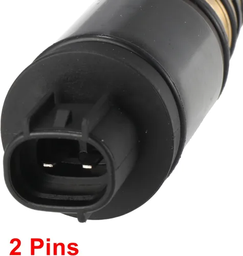 Miniatura 6 de X AUTOHAUX Válvula solenoide de control de compresor de aire acondicionado para auto para 6SES14C 7SES17C 7SEU17C Compresor para Toyota Corolla 1.8L