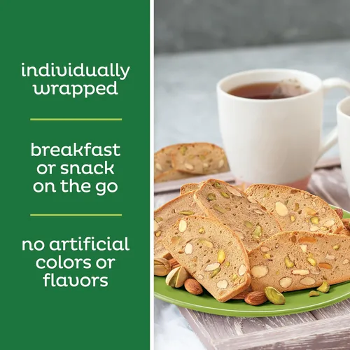 Miniatura 5 de Nonni's Pistachio Almond Thins (18 galletas - 6 paquetes de 3)