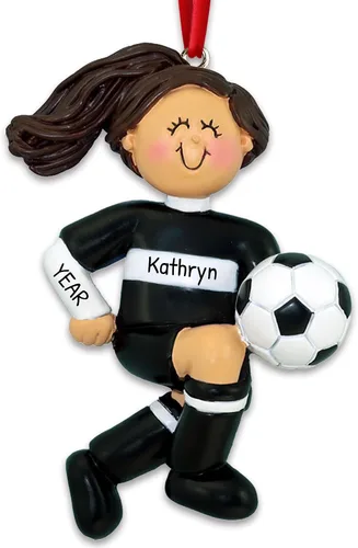 Miniatura 9 de Adornos de fútbol 3D para niño para árbol de Navidad, adorno de fútbol personalizado 2025, adornos de Navidad personalizados para niños, regalos