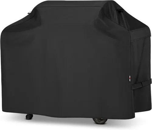 Miniatura 16 de Unicook - Funda para parrilla a gas al aire libre, cubierta de parrilla de 60 pulgadas, protector de barbacoa resistente al agua y a la Gris
