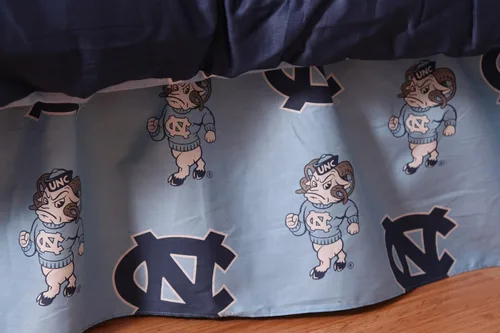 Miniatura 7 de College Covers Everything Comfy Nebraska Cornhuskers - Falda de cama con volantes, tamaño individual