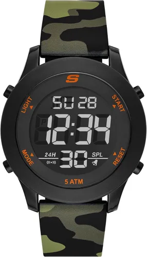 Skechers Reloj casual analógico de tres manecillas para hombre
