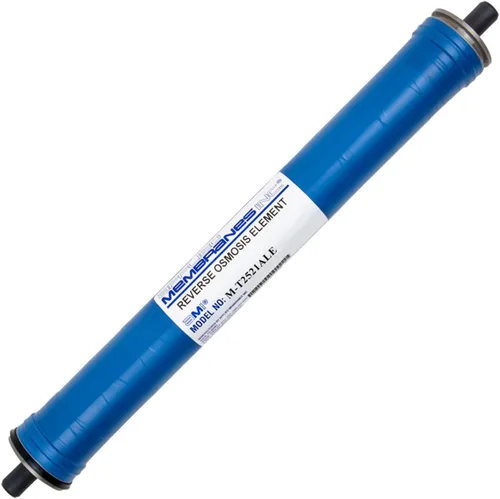 Miniatura 7 de Elemento de membrana de ósmosis inversa de 2.5" x 21" para agua del grifo Alto rechazo 325 GPD a 225 psi Rechazo del 99.5% Membrana RO