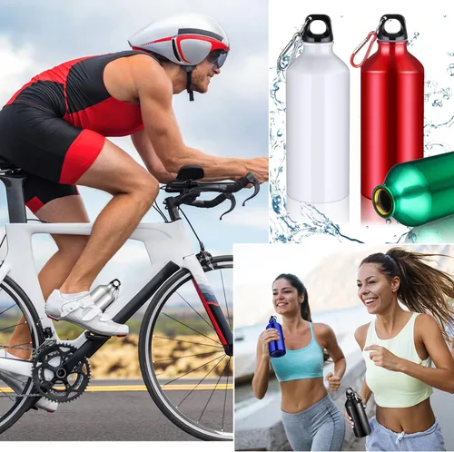 Miniatura 5 de Potchen Paquete múltiple de 18 botellas de agua de aluminio a granel para graduación de fin de año, enfermeras, profesores, regalos de metal, Varios