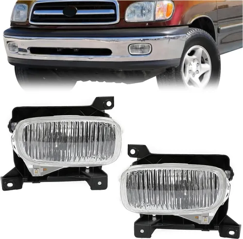 HECASA Par de luces antiniebla compatibles con Toyota Tundra 2000-2006 de repuesto para 812100C010 812200C010 TO2593102 TO2592102 sin bombillas sin