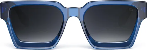 Miniatura 84 de VISOONE Moda 100% UV400 Protección Rectángulo TR90 Y2K Gafas de sol Accesorios para Mujeres Hombres RIVER, Carne de suelo/Gris Rosa