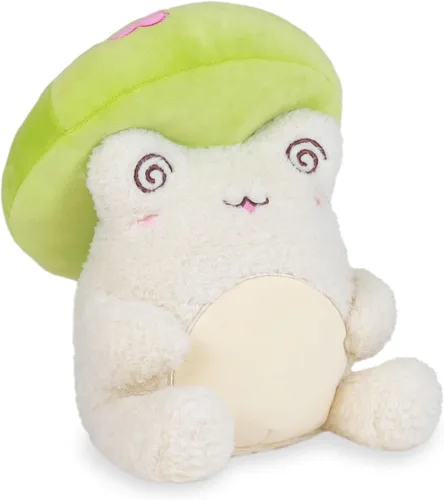 Miniatura 4 de Cuddle Barn PlushGoals - Groovy Daisies Toadstool Wawa The Froggie Soft Kawaii Flower Cute Frog Juguete de peluche de rana, 9 pulgadas