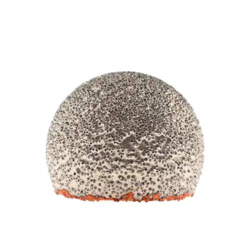 BGTEC Brocas de fresado de diamante, broca esférica de piedra de 1.181 in, grano de diamante n.º 35/40, compatible con amoladora angular y taladro