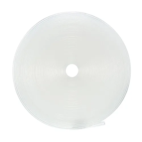 Uxcell Tubo Termorretráctil 8mm de Diámetro 12.5mm de Ancho Plano 10m de Longitud 2:1 Tubo de Manga Termorretráctil para Cable Transparente Claro