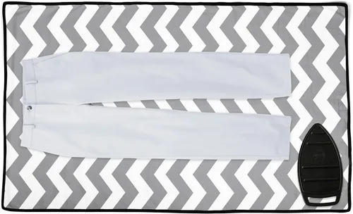 Miniatura 10 de Encasa XO - Almohadilla de planchado (grande 122 cm x 71 cm) con acolchado de 3 mm y soporte de plancha de silicona para prensado al vapor sobre