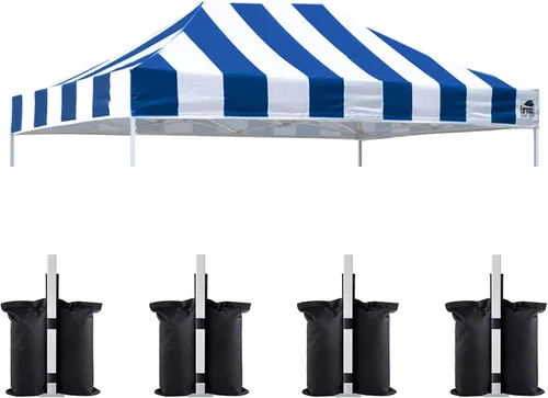 Miniatura 10 de Eurmax USA toldo desplegable de repuesto, cubierta superior para tienda de campaña, armado instantáneo, solo la cubierta superior, 4 bolsas