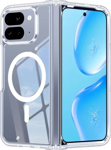Miniatura 1782 de FNTCASE Funda para iPhone 13 Pro-Max: Fundas magnéticas transparentes compatibles con Magsafe Slim anti amarillamiento protección contra caídas