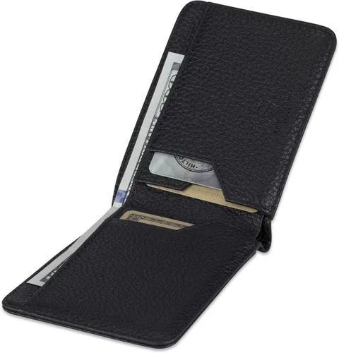 Miniatura 4 de Vaultskin MANHATTAN - Cartera plegable minimalista delgada y tarjetero de crédito con bloqueo RFID e ideal para bolsillo frontal