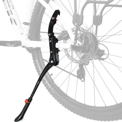 Miniatura 11 de TOPCABIN Soporte ajustable de aleación de aluminio para bicicleta, negro, para bicicletas de 24 a 28 pulgadas