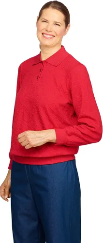 Miniatura 3 de Alfred Dunner Top jacquard floral de talla grande para mujer