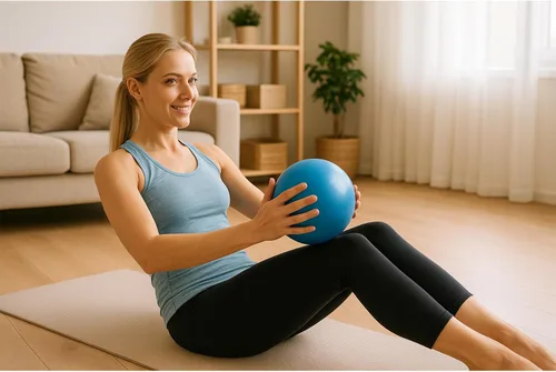 Miniatura 2 de Hip & Core System, Resistance Loop to Stretch, Core Fitness Glute Workout Bands