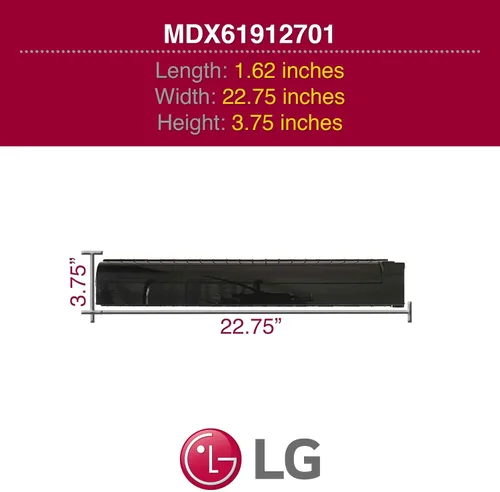 Miniatura 6 de LG ACW74118102 - Contenedor de estante de puerta original OEM para refrigeradores LG
