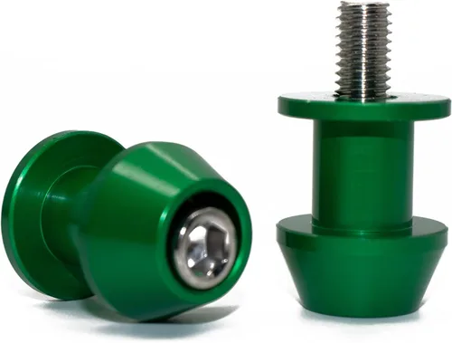 Miniatura 3 de Bobinas deslizantes para brazo basculante M8*1.25 para motocicletas, tornillos de soporte de brazo basculante de aleación de aluminio CNC de 8 mm