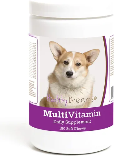 Miniatura 178 de Healthy Breeds Bulldog francés multivitamínico suave masticable para perros 180