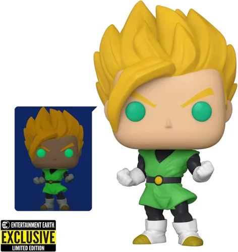 Miniatura 2 de POP Dragon Ball Z - Figura de vinilo Gohan Super Saiyan Funko exclusiva de Entertainment Earth (paquete con funda protectora de caja compatible)