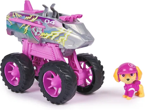 Paw Patrol Paquete de ruedas de rescate Skye y vehículo de jet transformable - Juguetes Paw Patrol - 6069303 - Juguetes para niños de 3 años + -