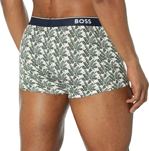 Miniatura 3 de BOSS Paquete de 3 trajes de baño con logotipo llamativo de varios diseños para hombre