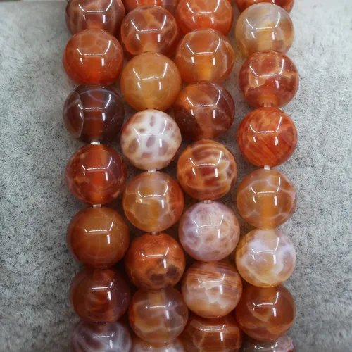 Miniatura 47 de Amandastone Pulsera elástica de cuentas redondas de 0.315 in con piedras preciosas naturales de 7 pulgadas