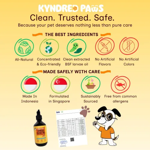 Miniatura 2 de Aceite Omega-3-6-9 para perros, con sabor natural y sin olor a pescado, 8.5 onzas líquidas, alternativa al aceite de pescado a base de salmón, 52%