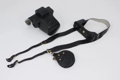 Funda Z fc Zfc, BolinUS hecha a mano de piel sintética para cámara de cuerpo completo para Nikon Z fc Zfc con versión de apertura inferior de lente