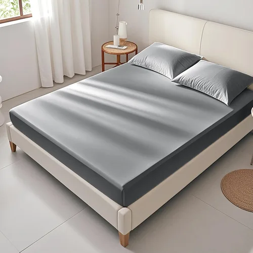 Miniatura 7 de FreshCulture Sábana Bajera Ajustable Twin XL Solamente – Sábana Bajera Ajustable de Calidad Premium de Hotel para Cama Twin XL – Microfibra Gris