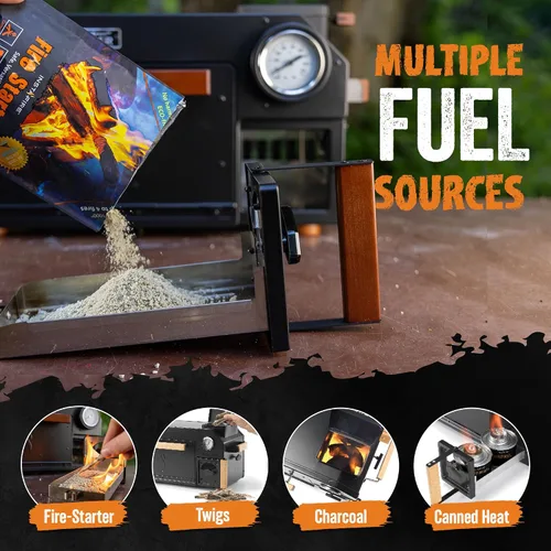 Miniatura 4 de Horno InstaFire Ember (compacto, fuera de la red, camping, emergencia)