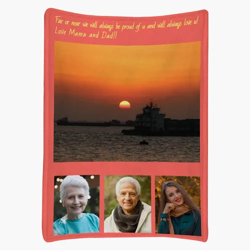 Miniatura 7 de Manta personalizada para parejas con collage de fotos, manta personalizada para parejas, súper suave y acogedora para regalos del día de San