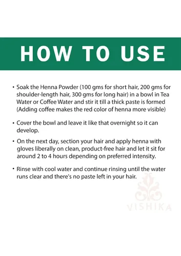 Miniatura 5 de Polvo de henna herbales Colorante y acondicionador natural para el cabello Fortificado con 9 hierbas botánicas del Himalaya para nutrir