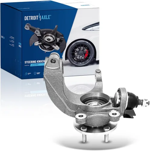 Miniatura 46 de Detroit Axle - Kit de nudillos traseros izquierdo FWD para Hyundai Santa Fe 2007-2009 Veracruz 2007-2012, reemplazo del conjunto de cojinete