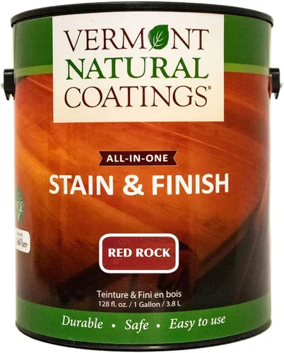 Miniatura 21 de Vermont Natural Coatings PolyWhey Stain & Finish - Westfield Walnut - Cuarto de galón Westfield Nogal