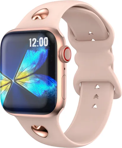 Miniatura 18 de Correa compatible con Apple Watch Series 9, 8, 7, 1.61 pulgadas, Series 6, 5, 4, SE de 1.575 pulgadas, Serie 3 de 1.496 pulgadas para mujer