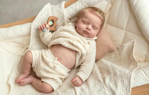 Miniatura 3 de Angelbaby Muñecas de Bebé Reborn de Vida Real Lindas Durmientes de 20 Pulgadas de Silicona de Cuerpo Completo Realistas de Bebé Recién Nacido Niño
