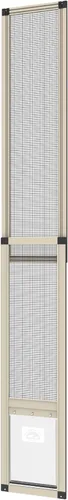 Miniatura 12 de Hakuna Pets V2 Panel de inserción para puerta de mascotas de patio para puertas correderas, se adapta a riel de puerta de 55.12 pulgadas de altura
