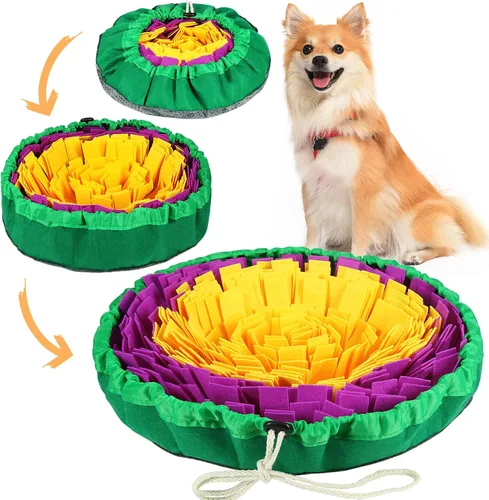 Miniatura 9 de Vivifying Alfombrilla de olfateo para perros, juguetes interactivos de enriquecimiento para perros para aburrimiento y estimulación mental
