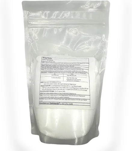 Miniatura 2 de Greenway Biotech, Inc. Suplemento USP de cloruro de magnesio orgánico 100% comestible Cloruro de Magnesio Comestible Powder (grado farmacéutico)