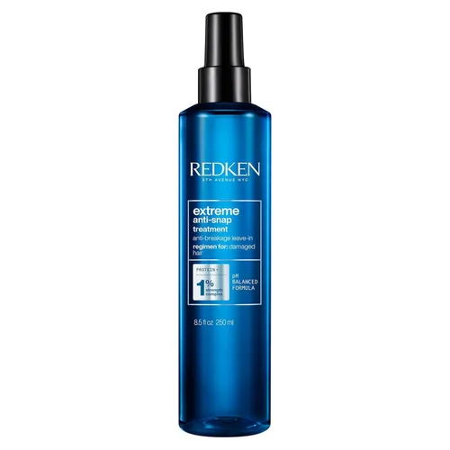 Redken Extreme - Tratamiento sin enjuague antiquebradura y anti-rotura para cabello dañado - Fortifica y ayuda a reducir la rotura, infundido con