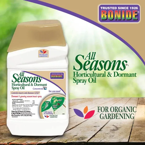 Miniatura 3 de Bonide All Seasons Aceite en Spray Hortícola y Latente, Concentrado de 16 oz, Prevención de Enfermedades y Eliminador de Insectos para Jardinería